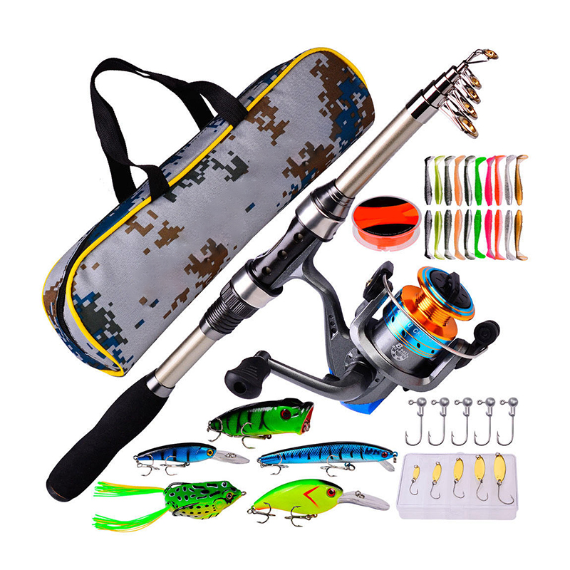 Fishing Rod Combo - Комплект удилища и катушки из углеродного