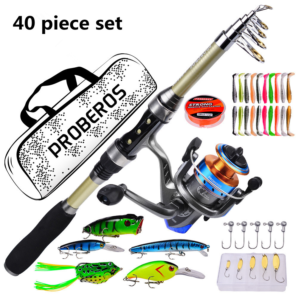 Набор из 40 новых морских удил – обзор и цена Fishing Rod Fly