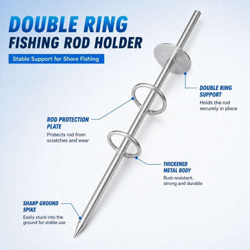 Двойной держатель для удочек с – обзор и цена Fishing Rod Surf
