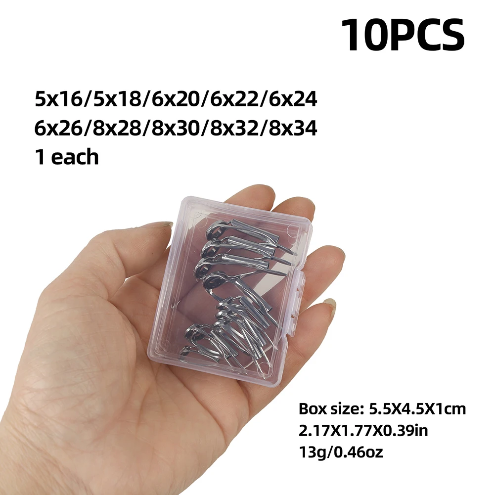 10/40 шт. Набор для ремонта ко – обзор и цена Fishing Rod Repair Kit